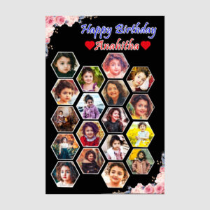 Hexagon Birthday Model