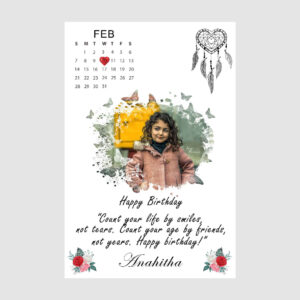 Birthday Floral Model