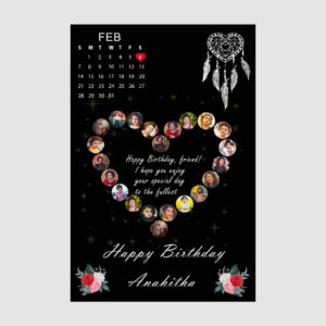 Heart Shape Birthday Model