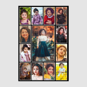 collage birthday model